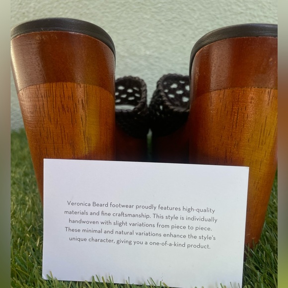 Veronica Beard | Guadalupe Platform Sandal | Size 8 | Brown - Picture 10 of 13